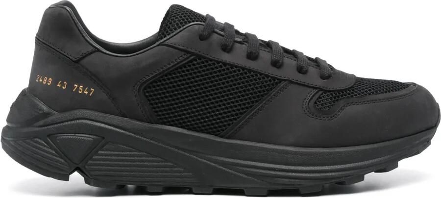 Common Projects Leren sneakers Zwart