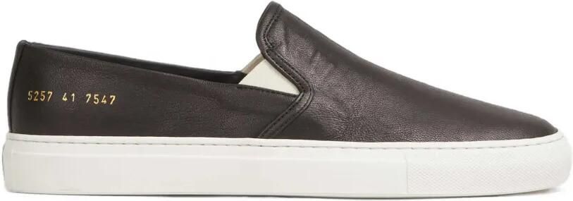 Common Projects Leren sneakers Zwart
