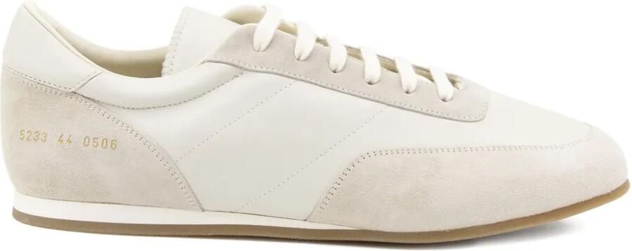 Common Projects Leren suède sneakers Beige