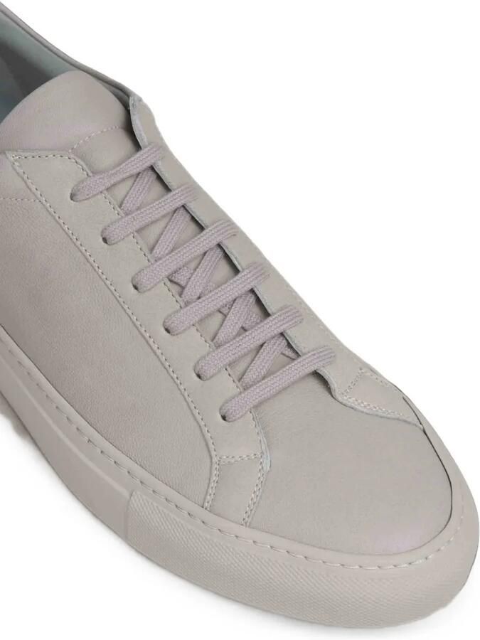 Common Projects Low-top leren sneakers Grijs - Foto 2
