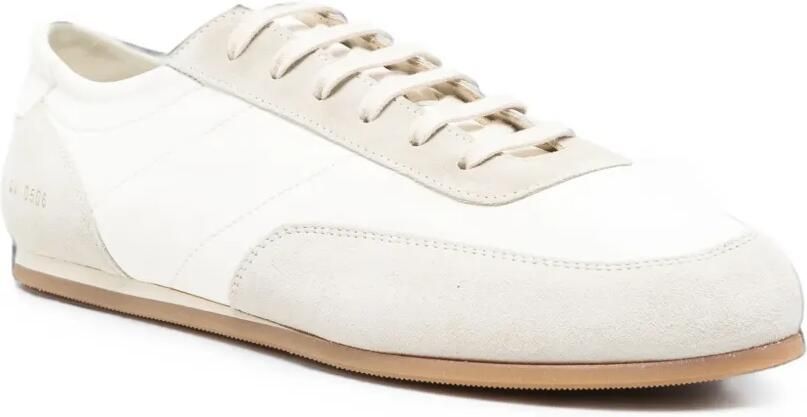 Common Projects Minimal leren sneakers met vlakken Wit - Foto 2