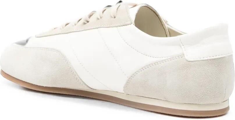 Common Projects Minimal leren sneakers met vlakken Wit - Foto 3