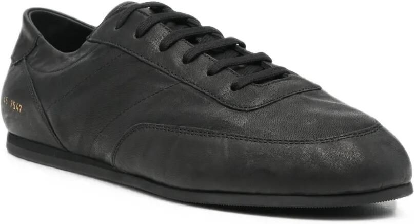 Common Projects Minimal leren sneakers Zwart - Foto 2