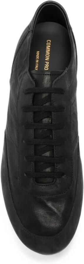 Common Projects Minimal leren sneakers Zwart - Foto 4