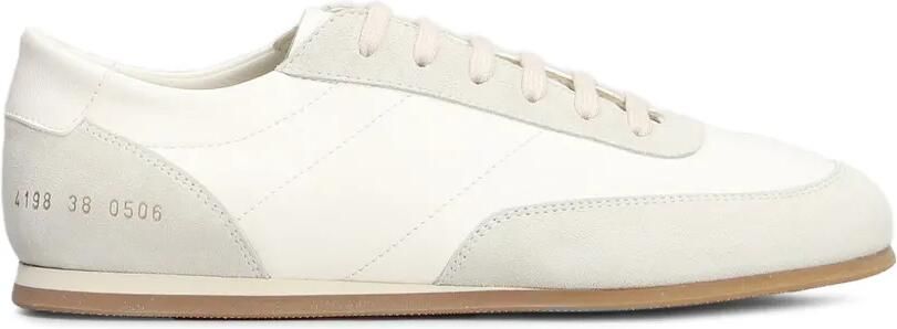 Common Projects Minimal Runner sneakers met suède vlakken Wit
