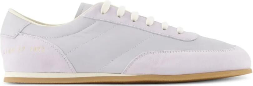 Common Projects Minimal sneakers met vlakken Paars