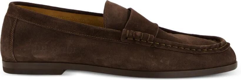 Common Projects penny-strap suede loafers Bruin - Foto 5