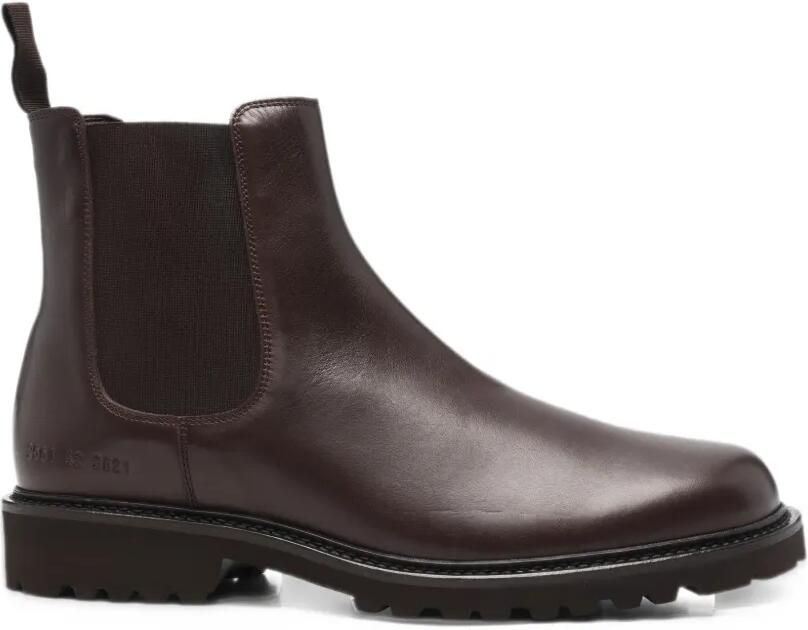 Common Projects round-toe Chelsea boots Bruin