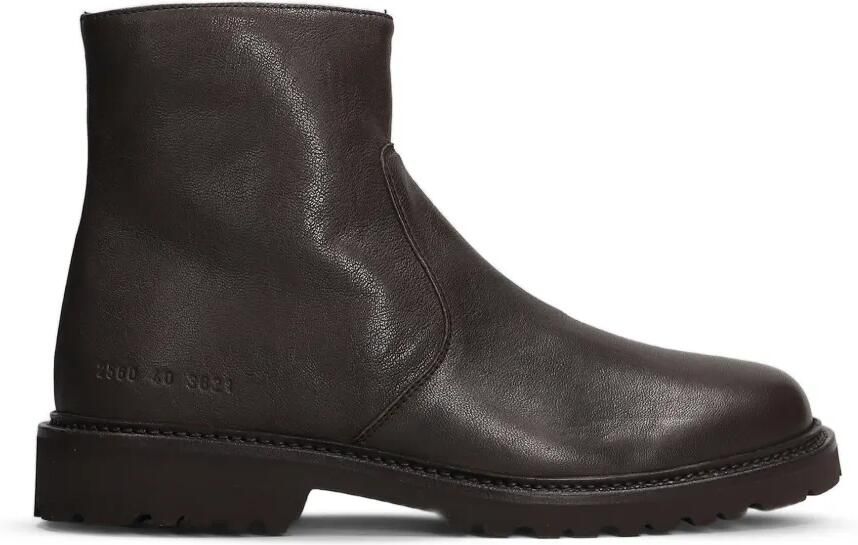 Common Projects side-zip leather boots Bruin - Foto 4