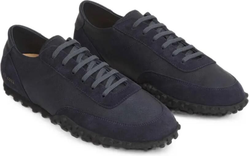 Common Projects Sneakers met leren vlakken en studs Blauw - Foto 4