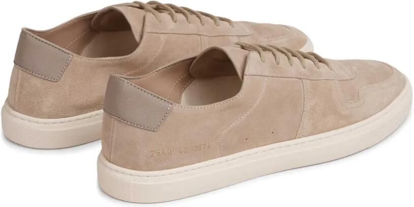 Common Projects Sneakers met suède hak Beige - Foto 4