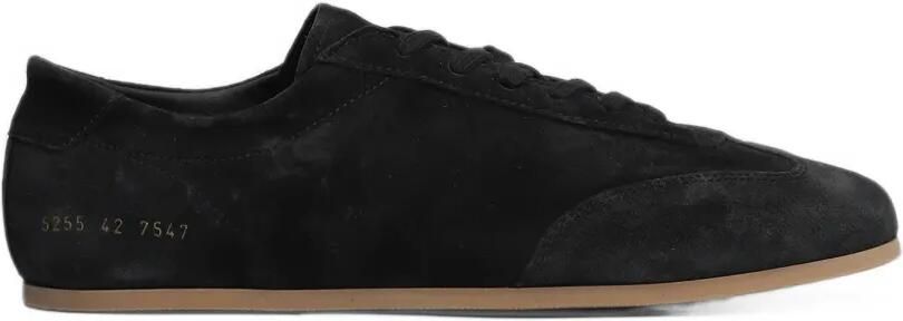 Common Projects Sneakers met suède vlakken Zwart