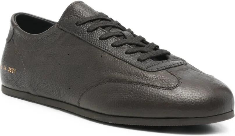 Common Projects Sneakers van bewerkt leer Bruin - Foto 2