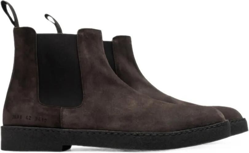Common Projects Suède Chelsea laarzen Bruin