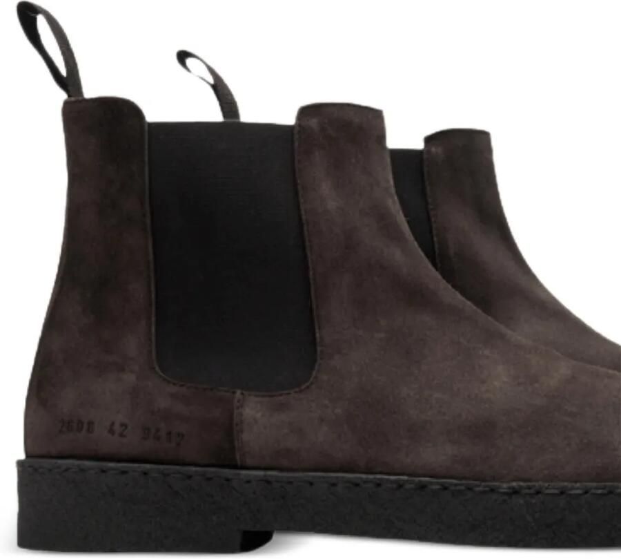 Common Projects Suède Chelsea laarzen Bruin - Foto 2