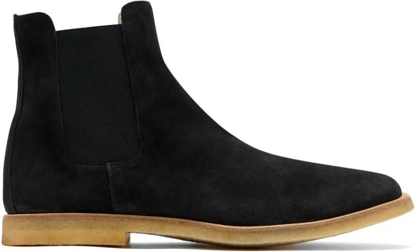 Common Projects Suède Chelsea laarzen Zwart