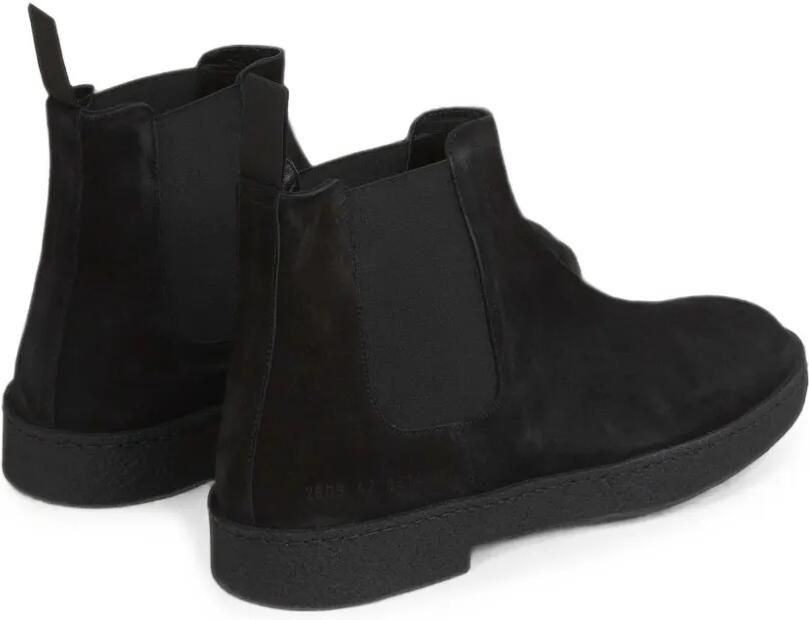 Common Projects Suède Chelsea laarzen Zwart - Foto 4