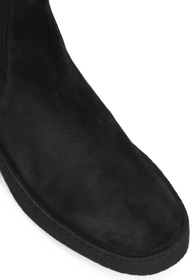 Common Projects Suède Chelsea laarzen Zwart - Foto 3