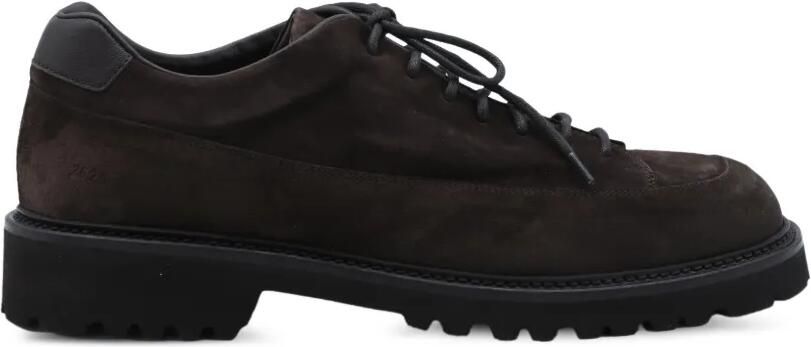 Common Projects Suède derby schoenen Bruin