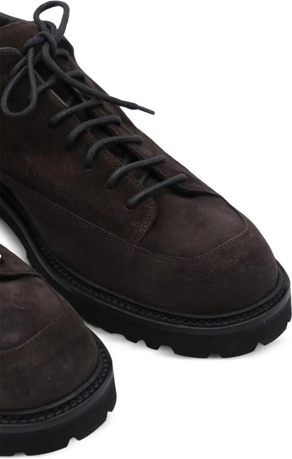 Common Projects Suède derby schoenen Bruin - Foto 2