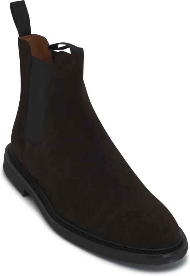 Common Projects Suède enkellaarzen Bruin - Foto 2