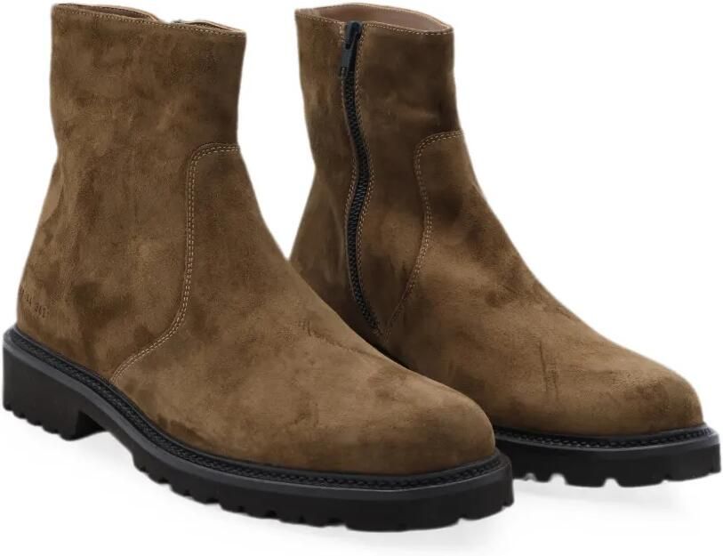 Common Projects Suède enkellaarzen Bruin - Foto 3