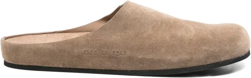 Common Projects Suède klompen Beige