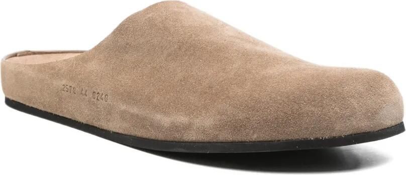 Common Projects Suède klompen Beige - Foto 4