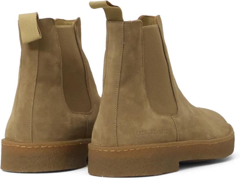 Common Projects Suède laarzen Beige - Foto 3