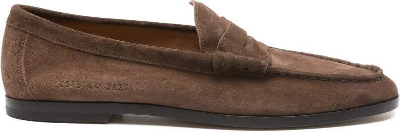 Common Projects Suède loafers Bruin