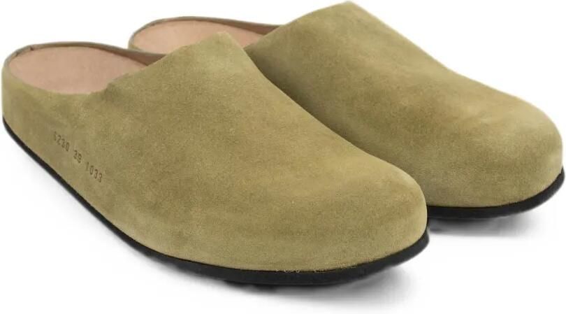 Common Projects Suède muiltjes Groen - Foto 4