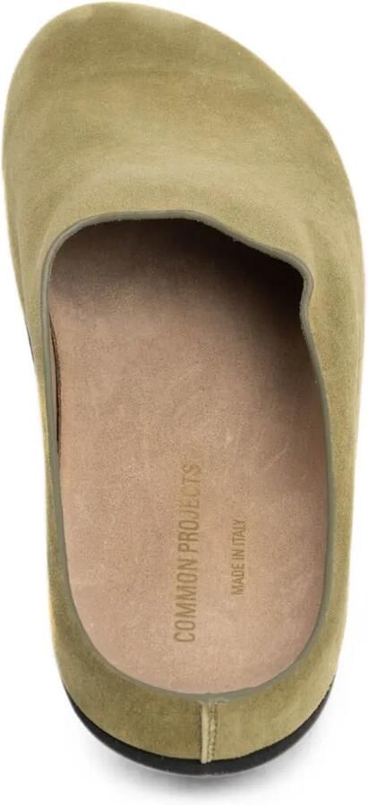 Common Projects Suède muiltjes Groen - Foto 3