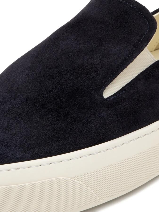 Common Projects Suède slip-on sneakers Blauw - Foto 3