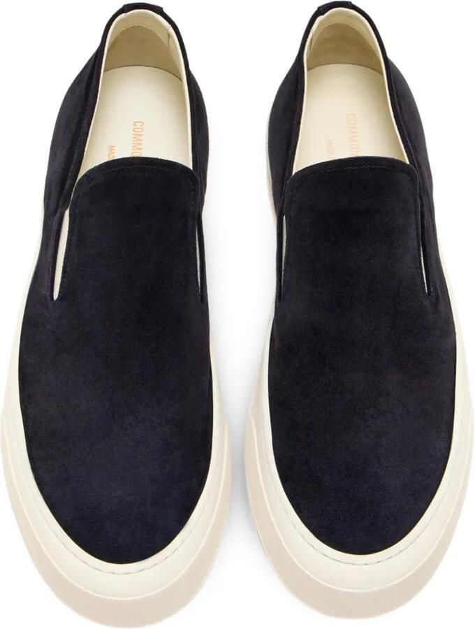 Common Projects Suède slip-on sneakers Blauw - Foto 2
