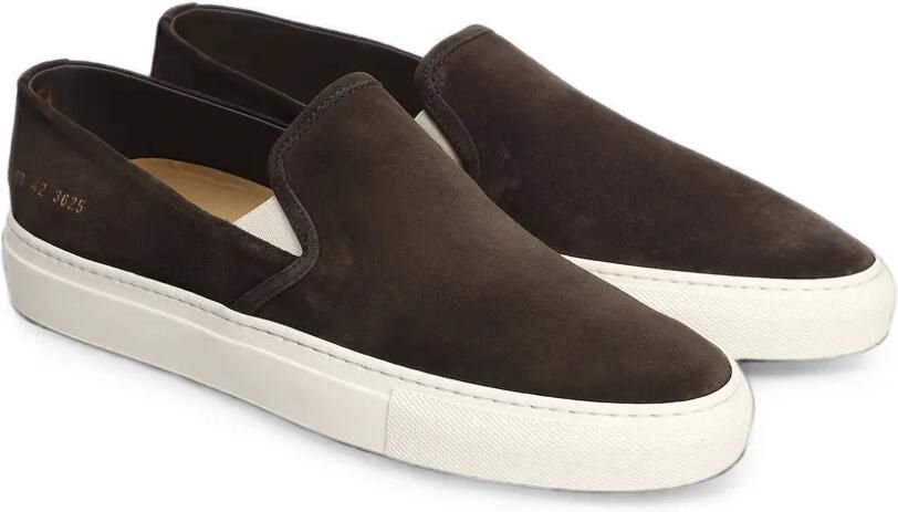 Common Projects Suède slip-on sneakers Bruin - Foto 3