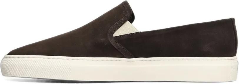 Common Projects Suède slip-on sneakers Bruin - Foto 4