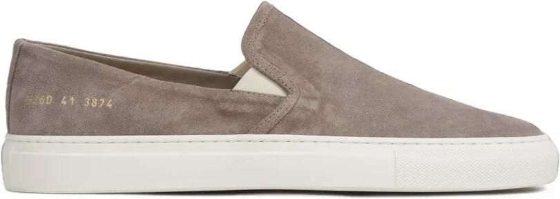 Common Projects Suède slip-on sneakers Grijs