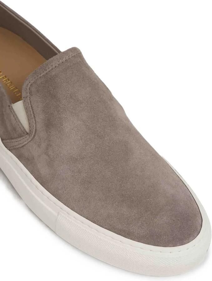 Common Projects Suède slip-on sneakers Grijs - Foto 2
