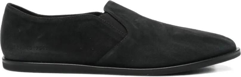 Common Projects Suède slip-on sneakers Zwart