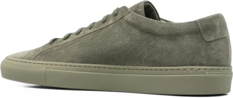 Common Projects Suède sneakers Groen - Foto 4
