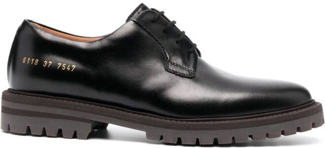 Common Projects Derby veterschoenen Zwart