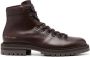 Common Projects Leren enkellaarzen Bruin - Thumbnail 1