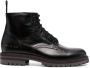 Common Projects Legerlaarzen met print Bruin - Thumbnail 1