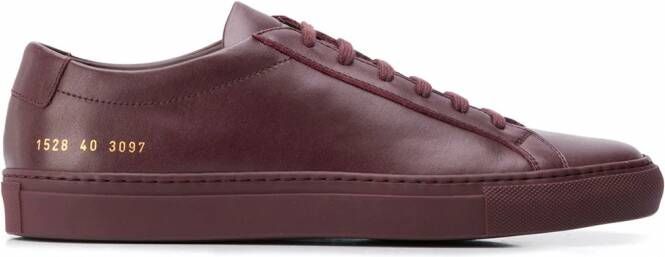 Common Projects Origin low-top sneakers Rood