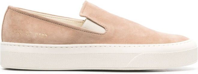 Common Projects Suède sneakers Bruin