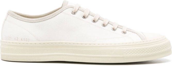 Common Projects Tournament canvas sneakers Wit