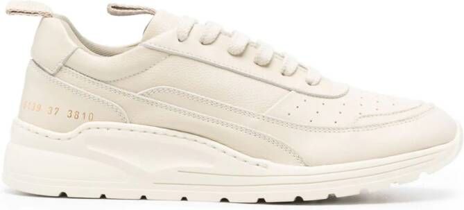 Common Projects Track 90 leren sneakers Beige