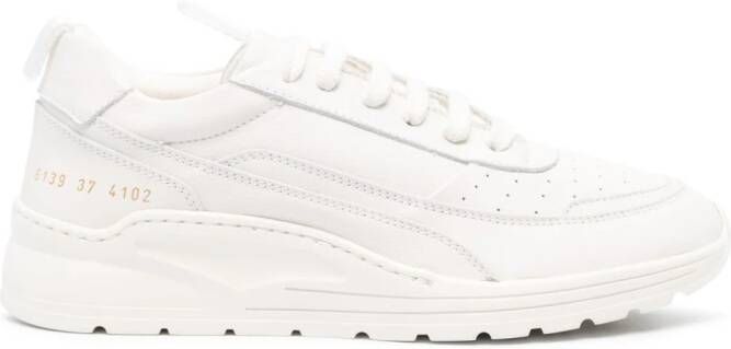 Common Projects Track 90 leren sneakers Beige