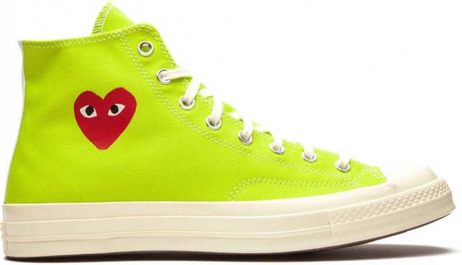 Converse x Comme des Garçons Play Chuck 70 Hi AC sneakers Groen