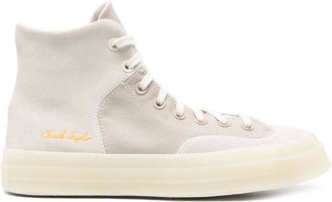 Converse Chuck 70 De Luxe Squared high-top sneakers Beige